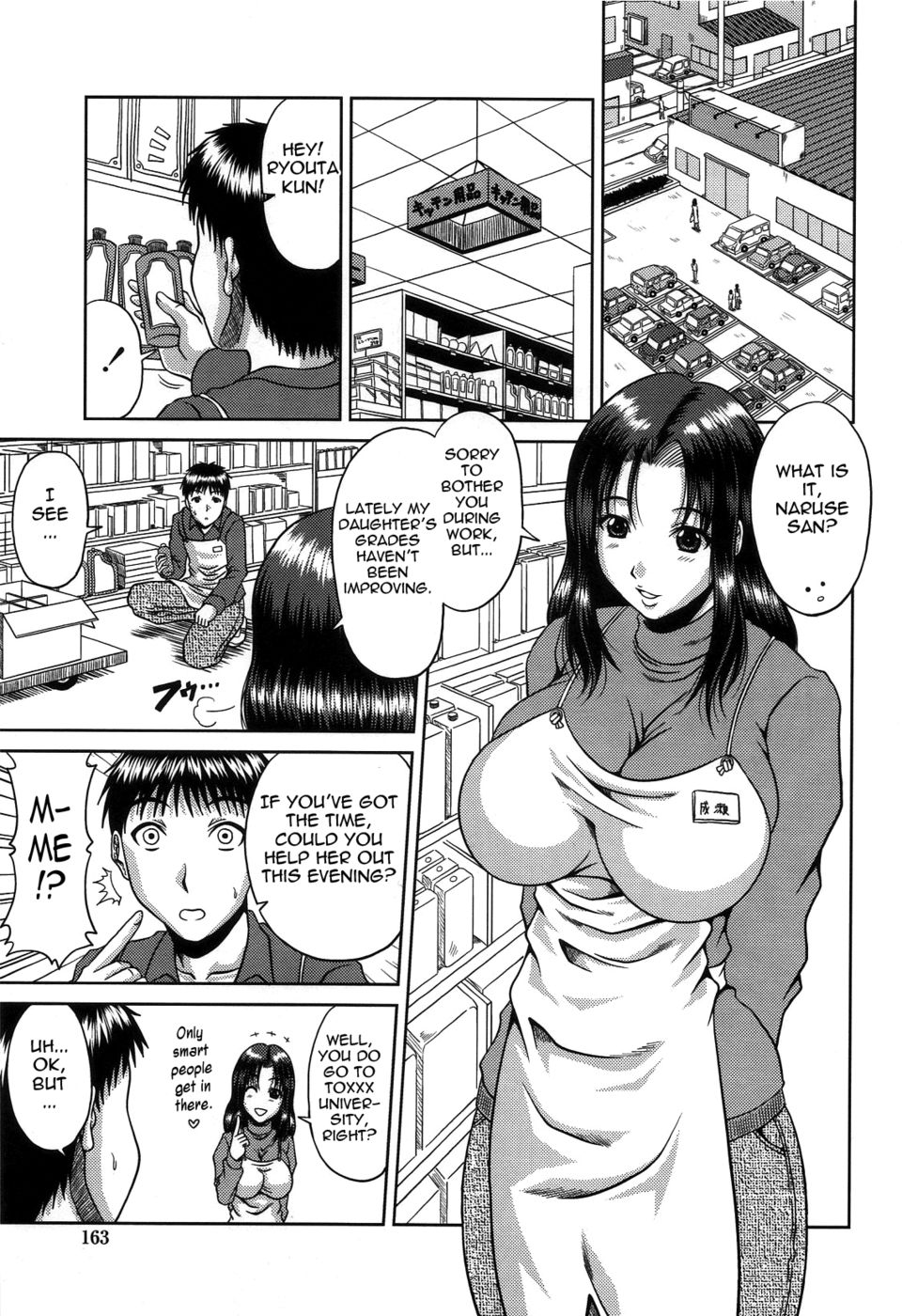 Hentai Manga Comic-Bitch Hi School-Read-165